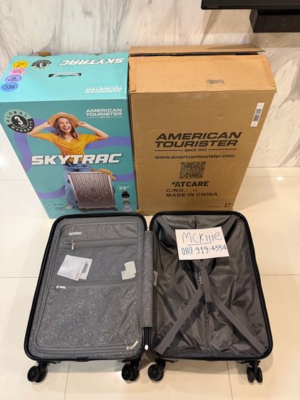 กระเป๋าเดินทาง American touris 25 นิ้ว ของใหม่ ประกันเหลือ 2ปี 11เดือน รูปที่ 4