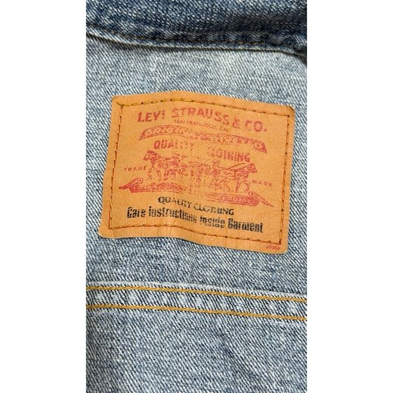เสื้อยีนส์ผู้ชายLevisของแท้มือสอง รูปที่ 8