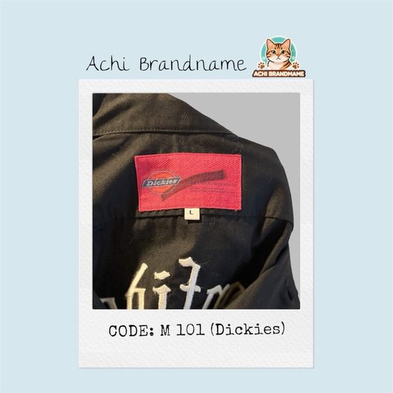 เสื้อเชิ๊ตDickiesของแท้มือสอง รูปที่ 4