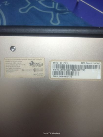 Notebook acer รูปที่ 2