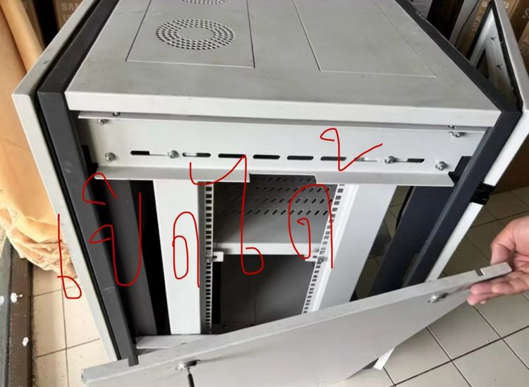 ตู้แร็คสีครีม Lack รูปที่ 7