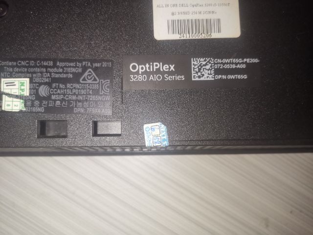 เมนบอร์ดออลอินวัน​พีซี​Dell​ optiplex​3280​พร้อมอเดป​เตอร์​ใช้งานได้ปกติ รูปที่ 8