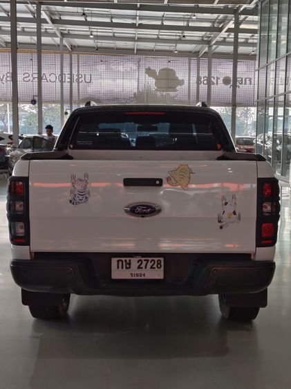 Ford Ranger 2015 3.2 Wildtrak 4WD Pickup ดีเซล เกียร์อัตโนมัติ ขาว รูปที่ 4