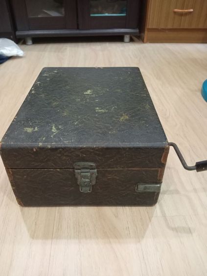 ขายเครื่องเล่นแผ่นเสียงเก่าเก็บแบบไขหมุน รูปที่ 3