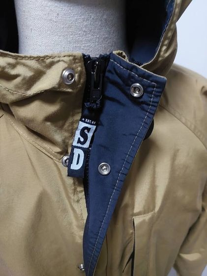 เสื้อแจ็คเก็ตผ้าไนลอนต้านน้ำ Vintage 90s Sierra Design 60-40 Parka Jacket Made In USA. เสื้อคลุมสไตล์ปาร์ก้า ใส่คลุมกันแดดกันฝน รูปที่ 5