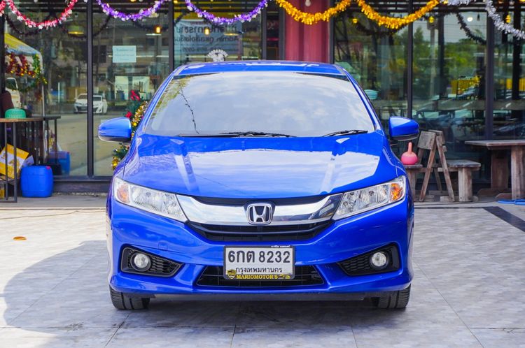 Honda City 2017 1.5 Sv i-VTEC Sedan เบนซิน ไม่ติดแก๊ส เกียร์อัตโนมัติ น้ำเงิน รูปที่ 2