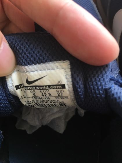 รองเท้า Nike แท้ สีน้ำเงิน ขนาด 42.5 รูปที่ 4