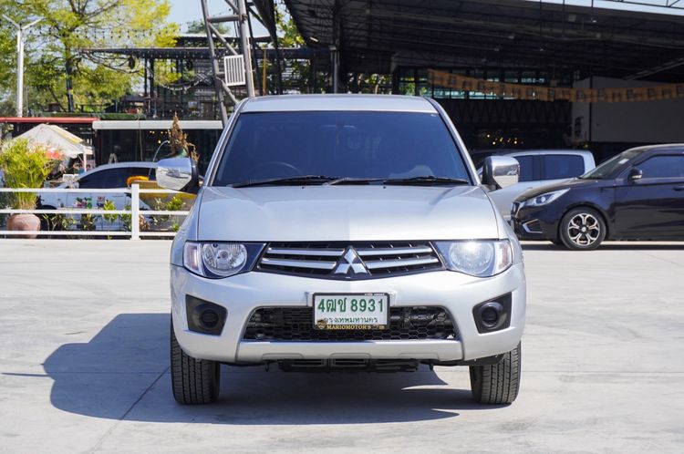 Mitsubishi Triton 2008 2.5 GLX Pickup ดีเซล ไม่ติดแก๊ส เกียร์ธรรมดา เทา รูปที่ 2