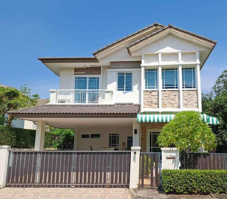 Land and Houses มีบางส่วน 2022 ขายถูกบ้านเดี่ยวหรู  โครงการ มัณฑนา พระราม 9 – ศรีนครินทร์ แถมเฟอร์นิเจอรืบิ้วอินท์ และ แอร์ 5 เครื่อง รูปที่ 2