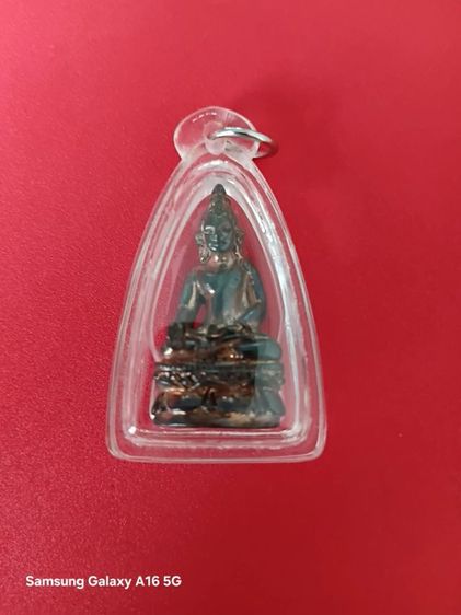 พระกริ่งไพรีนาศ พิมพ์บัวเหลี่ยม ปี 46 เนื้อนวโลหะ วัดบวร