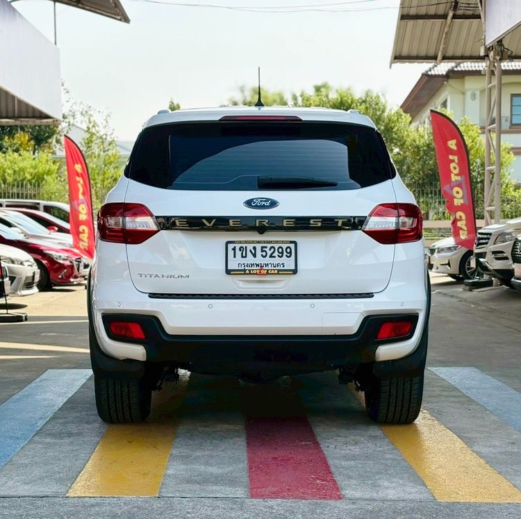 Ford Everest 2020 2.0 Titanium Plus Utility-car ดีเซล ไม่ติดแก๊ส เกียร์อัตโนมัติ ขาว รูปที่ 4