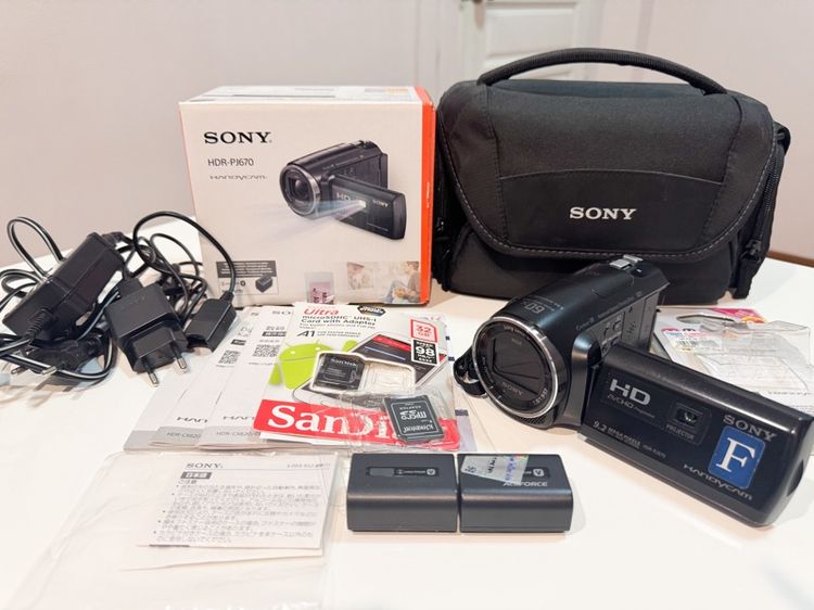 ขาย Sony HDR-PJ670 Handycam (Full Set ตัวท็อป) รูปที่ 2