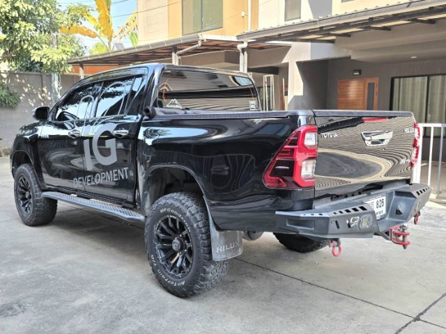 Toyota Hilux Revo 2020 2.4 E Prerunner Pickup ดีเซล ไม่ติดแก๊ส เกียร์อัตโนมัติ ดำ รูปที่ 2