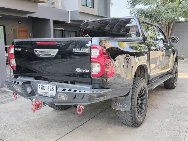 Toyota Hilux Revo 2020 2.4 E Prerunner Pickup ดีเซล ไม่ติดแก๊ส เกียร์อัตโนมัติ ดำ รูปที่ 4
