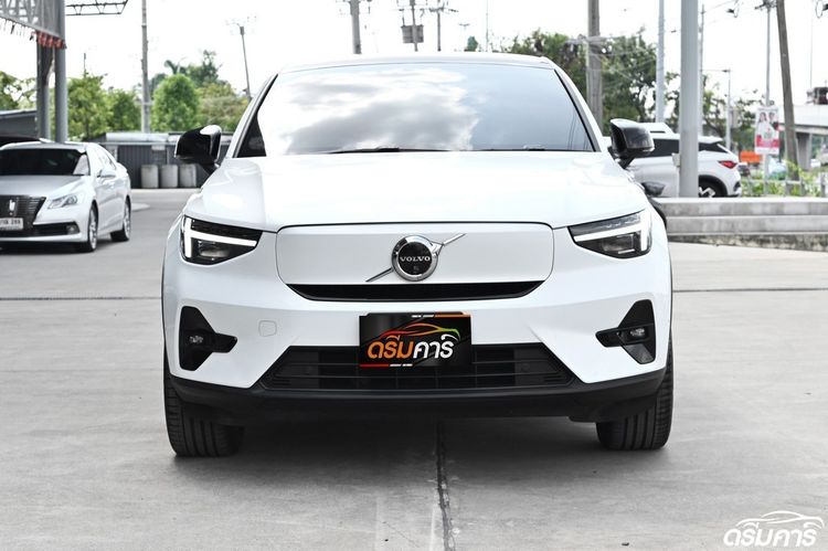 Volvo C40 2024 Recharge Pure Electric Utility-car ไฟฟ้า ไม่ติดแก๊ส เกียร์อัตโนมัติ ขาว รูปที่ 2