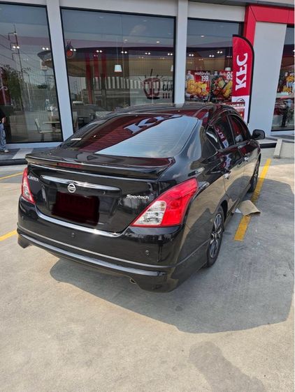 Nissan Almera 2020 1.2 E Sportech Sedan เบนซิน ไม่ติดแก๊ส เกียร์อัตโนมัติ ดำ รูปที่ 4