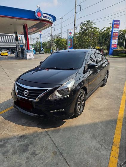รถ Nissan Almera 1.2 E Sportech สี ดำ