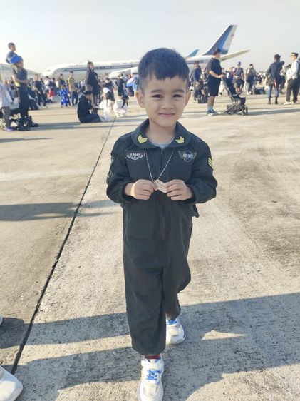 ชุดนักบินเด็ก ชุดแฟนซี ชุดอาชีพ  รูปที่ 3