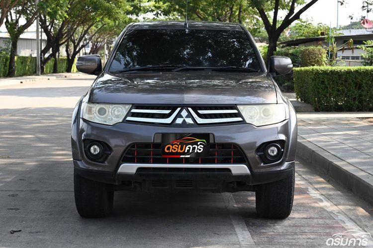 Mitsubishi Pajero Sport 2014 2.4 GLS Utility-car เบนซิน ไม่ติดแก๊ส เกียร์ธรรมดา น้ำตาล รูปที่ 2