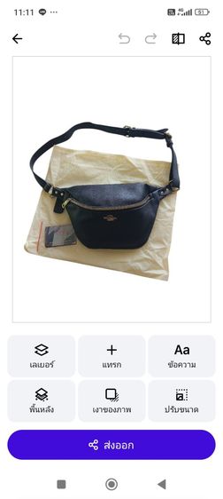  coach กระเป๋าสะพาย รูปที่ 4