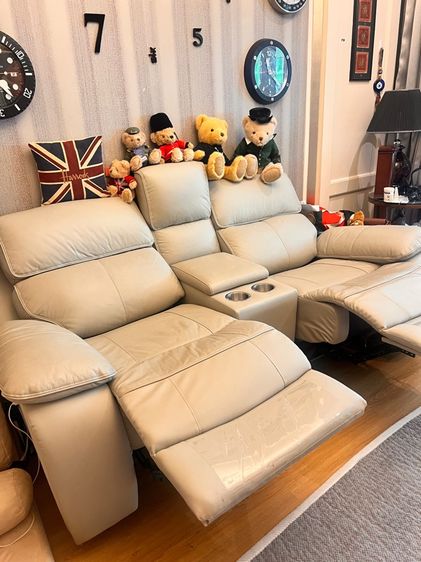 Luxury Recliner Sofa พร้อมที่วางแก้ว และ ช่องเก็บของ รูปที่ 7