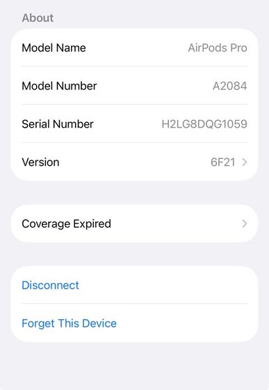 Airpod Pro1 มือสอง รูปที่ 6