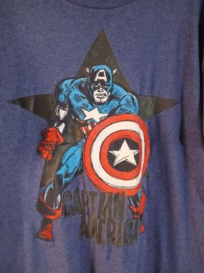 เสื้อยืด captain America ไซน์ Sมือสอง  รูปที่ 2