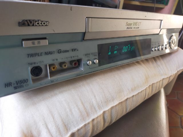 เครื่องเล่นวีดีโอvhsใช้งานปกติเครื่องละ400 ไฟ110มือสองญี่ปุ่น รูปที่ 5