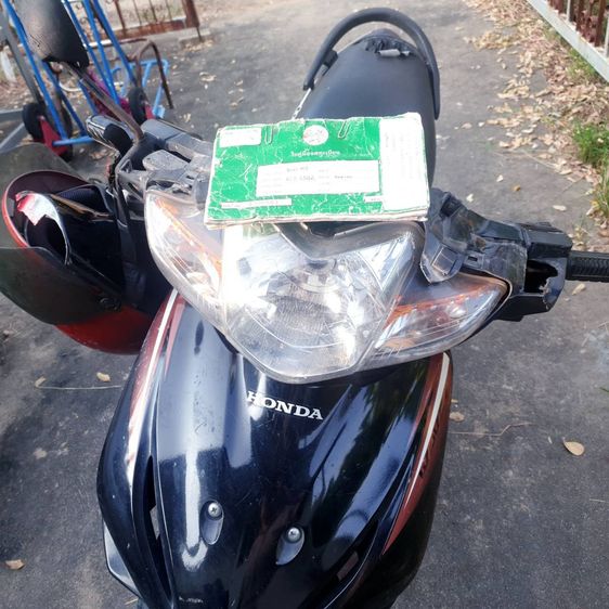 Wave 110i ล้อแม๊ก สตาร์ทเท้า แดง-ดำ สภาพใช้งาน มีเล่มเขียวเอกสารโอน