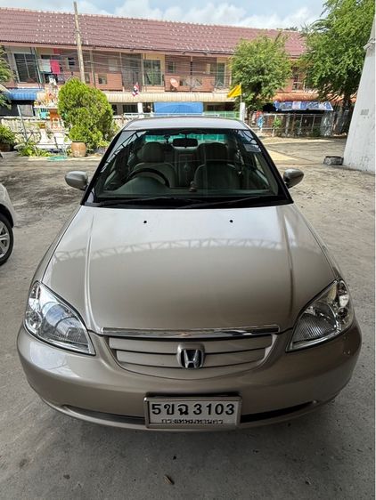รถ Honda Civic 1.7 VTi สี บรอนซ์ทอง