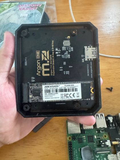 PI4 Argon One M.2 case SSD 1,024gb รูปที่ 2
