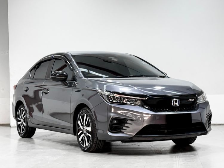 Honda City 2022 1.5 e:HEV RS Sedan ไฮบริด เกียร์อัตโนมัติ เทา รูปที่ 3