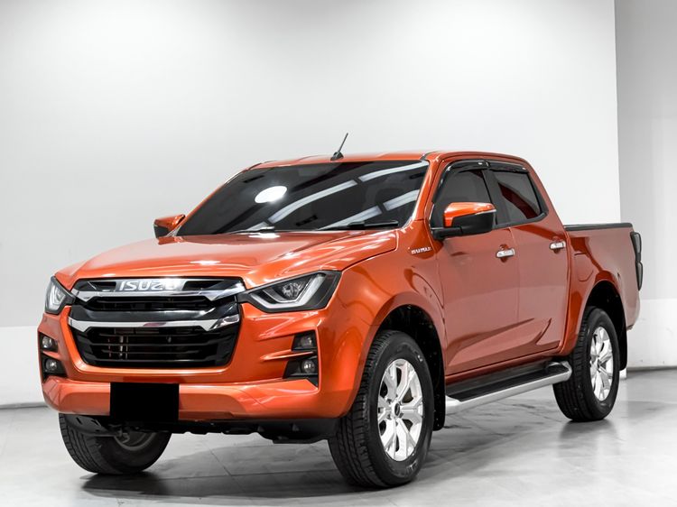 รถ Isuzu D-MAX 1.9 Hi-Lander Z สี ส้ม