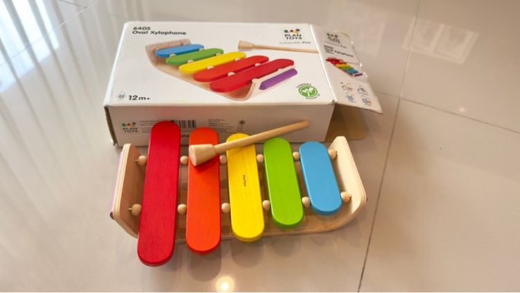 อื่นๆ ของเล่นไม้ ระนาด 5 เสียง Plan toys