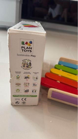 ของเล่นไม้ ระนาด 5 เสียง Plan toys รูปที่ 2