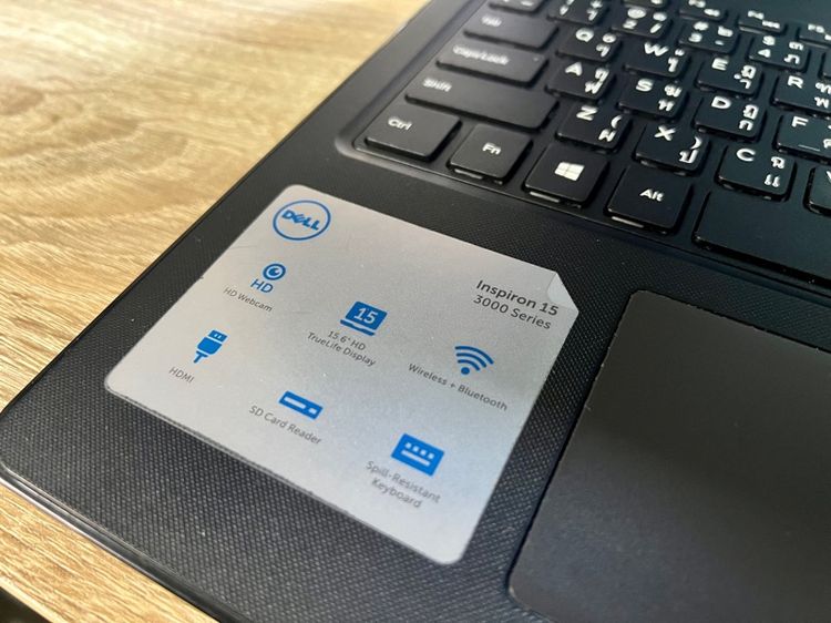  โน๊ตบุ๊ค Dell สภาพสวยมาก  กระเป๋าอุปกรณ์ครบ รูปที่ 3