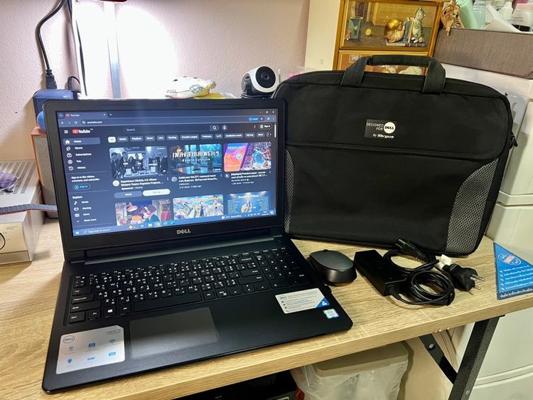  โน๊ตบุ๊ค Dell สภาพสวยมาก  กระเป๋าอุปกรณ์ครบ รูปที่ 2