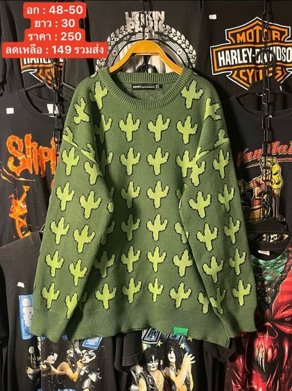 เสื้อกันหนาว ไหมพรหม เสื้อคลุม แขนยาว รูปที่ 2