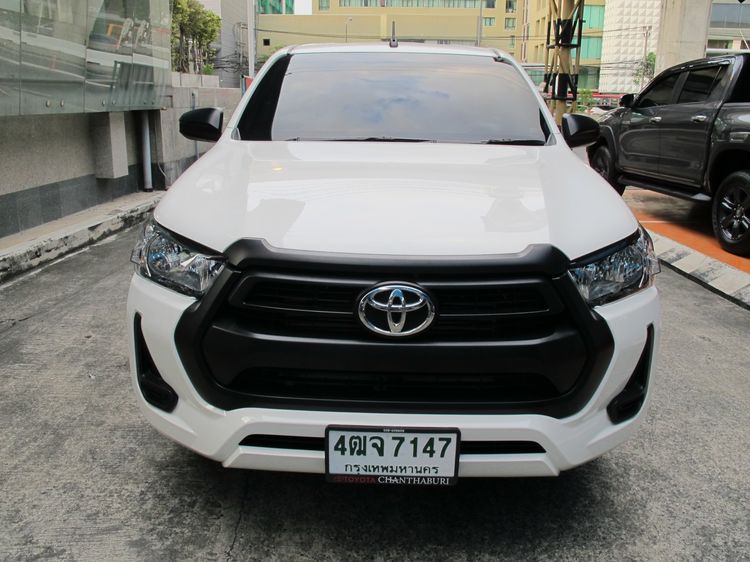 Toyota Hilux Revo 2024 2.8 ENTRY STANDARD CAB Pickup ดีเซล ไม่ติดแก๊ส เกียร์ธรรมดา ขาว รูปที่ 3