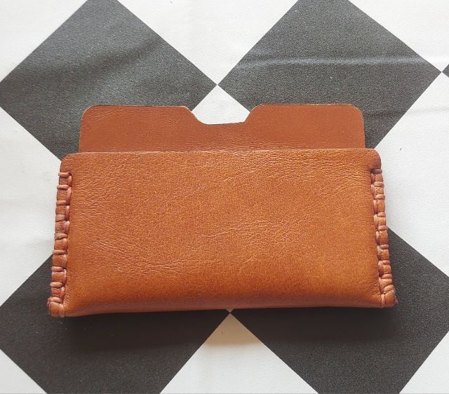 กระเป๋าใส่บัตร หนังวัวแท้ รูปที่ 2