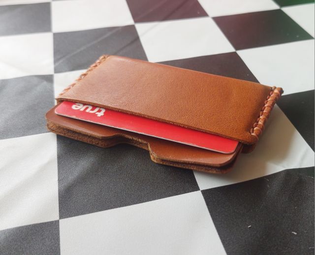 กระเป๋าใส่บัตร หนังวัวแท้ รูปที่ 3