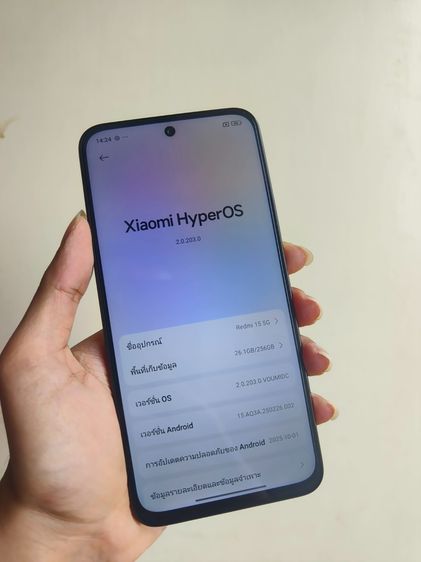 Xiaomi Redmi 15 (5G) 8+256GB มือสอง รูปที่ 3