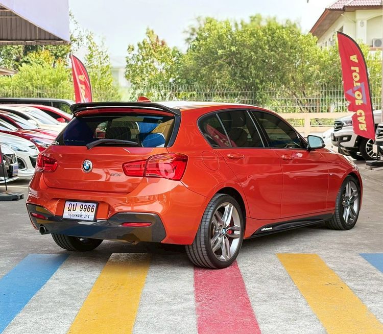 BMW Series 1 2015 118i Sedan เบนซิน ไม่ติดแก๊ส เกียร์อัตโนมัติ ส้ม รูปที่ 3
