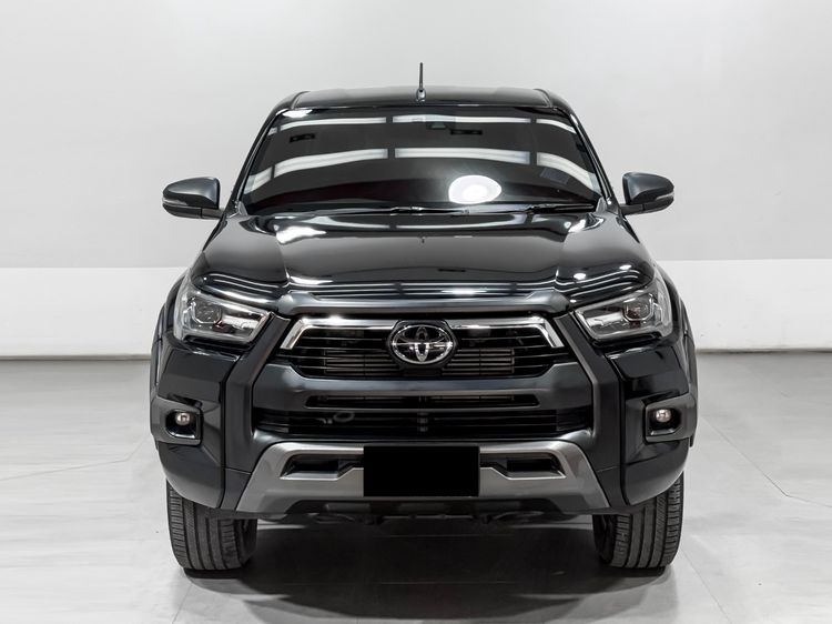 Toyota Hilux Revo 2021 2.4 Prerunner G Rocco Pickup ดีเซล เกียร์อัตโนมัติ ดำ รูปที่ 2