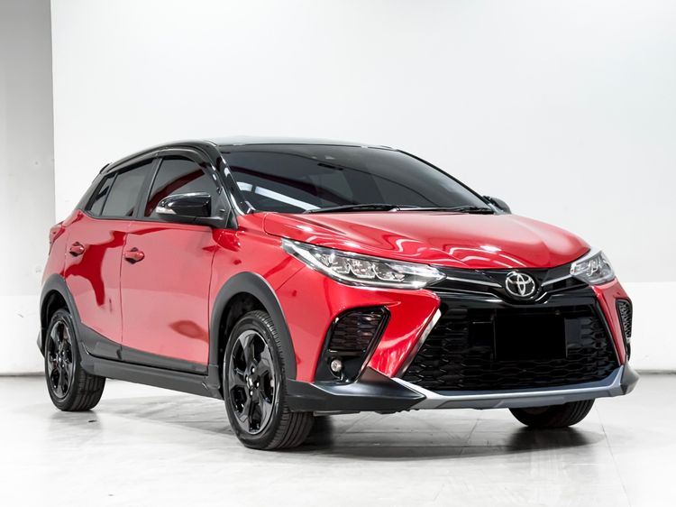 Toyota Yaris 2023 1.2 Sport Premium X Sedan เบนซิน เกียร์อัตโนมัติ แดง รูปที่ 3