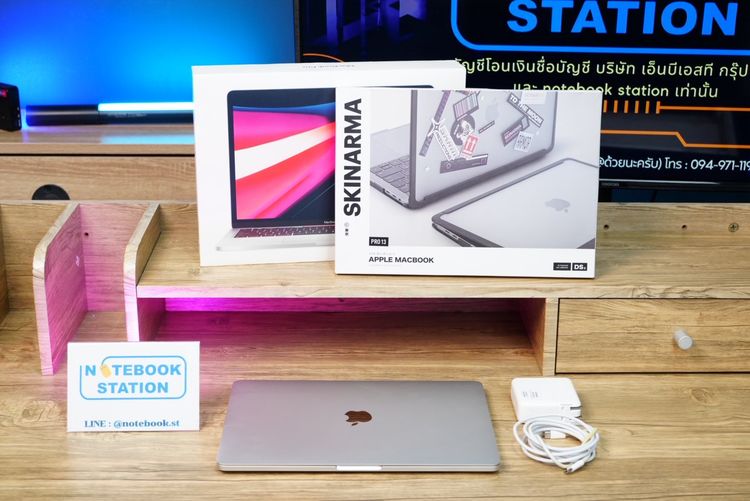 Apple Macbook Pro 13(2020) Touch Bar Chip M1 Ram8 SSD256 จอ13.3 2k Cycle count 282 ครั้ง รีเซ็ตพร้อมใช้งาน ขายเพียง 15,990.-เท่านั้น รูปที่ 9