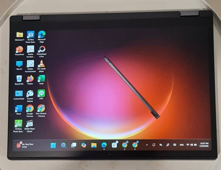 โน้ตบุ๊คมือสอง Acer 5 Spin 14 หน้าจอพับได้ อุปกรณ์ครบ สภาพเหมือนใหม่ รูปที่ 3