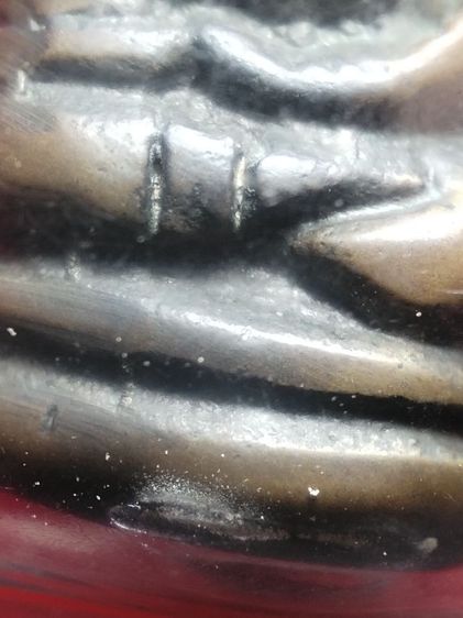 พระพุทธรูปหล่อเก่าไม่ทราบวัดครับ รูปที่ 14