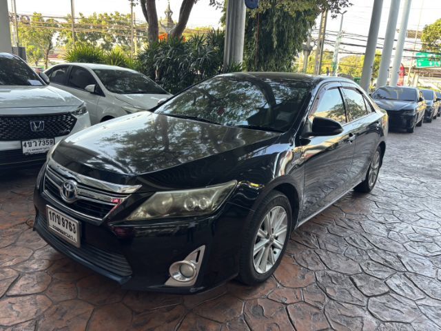 รถ Toyota Camry 2.4 Hybrid สี ดำ