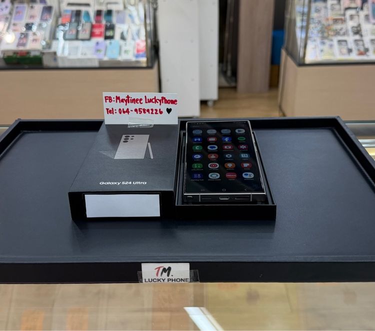 amsung S24 Ultra Ram12 Rom256 สี Gray  เครื่องมีประกันศูนย์ถึง 11 มิถุนายน 2569 รูปที่ 7
